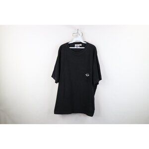 Vintage 90s Dockers x Levis Mens XL Faded Spell Out Baggy Fit Pocket T-Shirt
